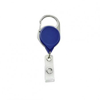 Badge Reel Carabiner Style with Belt Clip - 10 pack